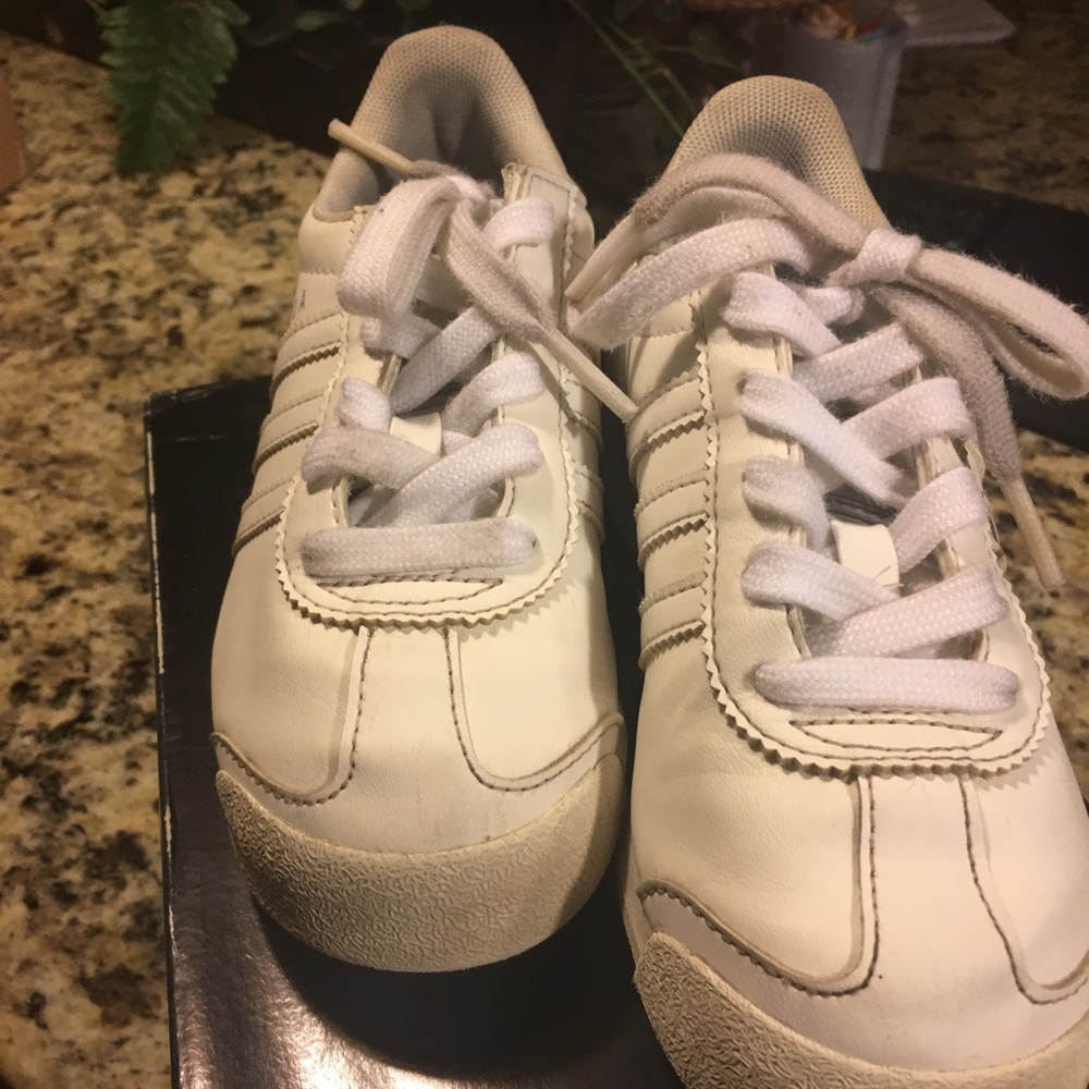 Little boys Adidas sneaker